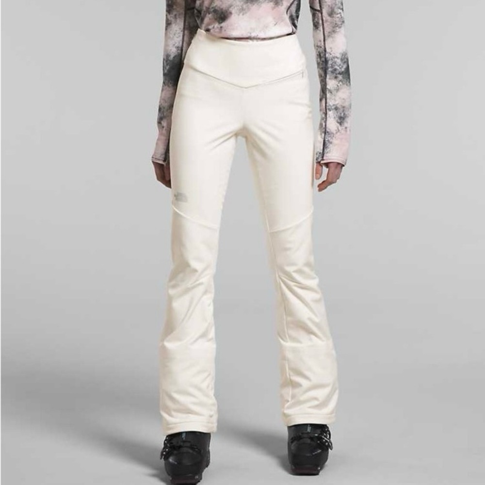 NEW The North Face Womens Snoga Ski Pants Sz 8 Regular Gardenia White 2024-12a3